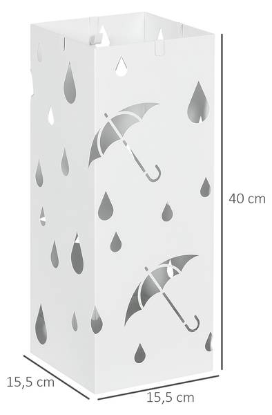 Schirmhalter 837-442V00WT Weiß