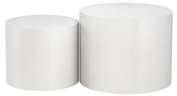 Couchtisch-Set Giva 51639 Reinweiß