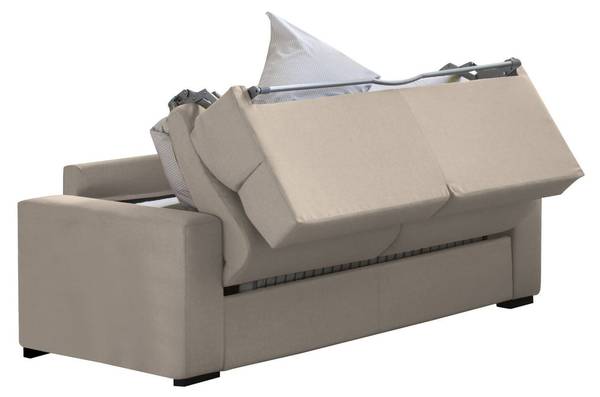 3-Sitzer Schlafsofa Quindici Graubraun