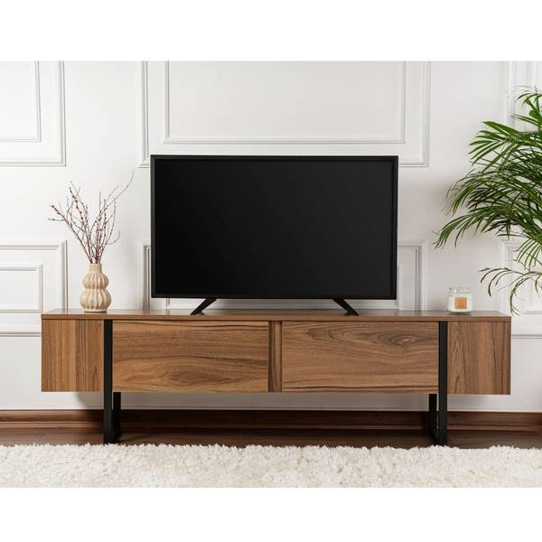 TV Möbel SERENITY SERENITY Braun - Holzwerkstoff - 30 x 50 x 180 cm