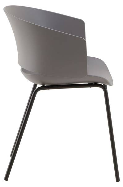 Gartenstühle NIVEL (4er-Set) Grau