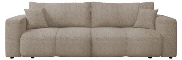 Sofa Furyn Boucle Silber / Grau - Silbergrau