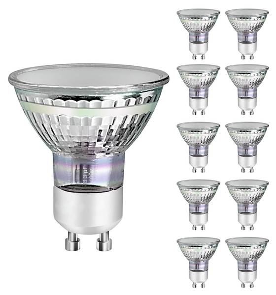 LED-Leuchtmittel hgdx 10er-Set Durchsichtig - Breite: 5 cm - Anzahl Teile im Set: 10