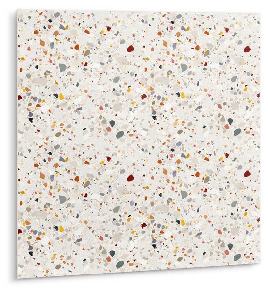Selbstklebende Fliesen (9 St.) Stein Beige - Polyester PVC - 30 x 30 x 1 cm