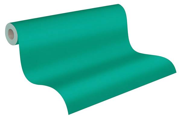 Vliestapete 377491-GU Grün - Fleece - 53 x 1005 x 1 cm