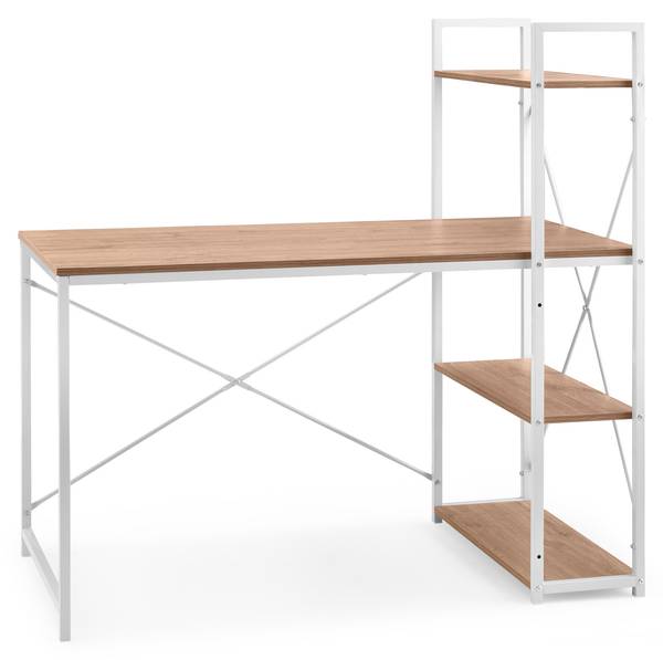 Schreibtisch Easy Up3 Braun - Holzwerkstoff - 60 x 72 x 120 cm