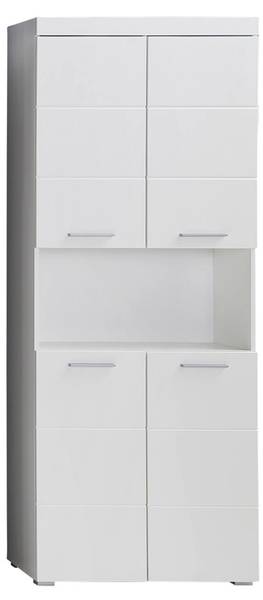 Hochschrank ALTENA-19-1 Weiß - Holzwerkstoff - 73 x 190 x 31 cm