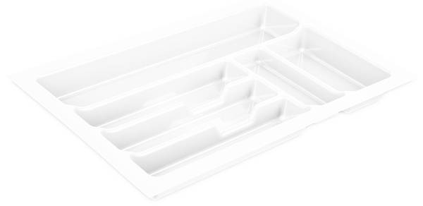 Besteckkasten 1768158 Weiß - Kunststoff - 33 x 5 x 49 cm