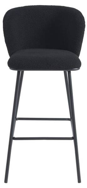 Barhocker SENORASE 2er-Set Schwarz