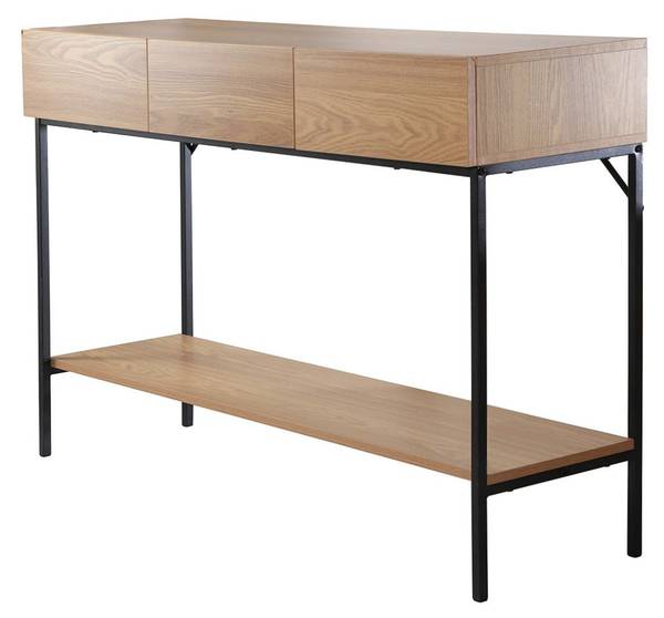 Console TESSA Marron - Bois manufacturé - 35 x 81 x 120 cm