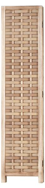 Paravent 2020 Schwarz - Holz teilmassiv - 120 x 170 x 2 cm