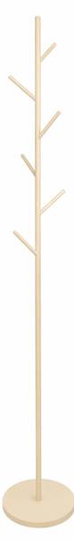Garderobenständer Tree Beige - Metall - 27 x 170 x 27 cm