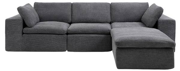 Modulierbares Sofa CORTOLINE Anthrazit
