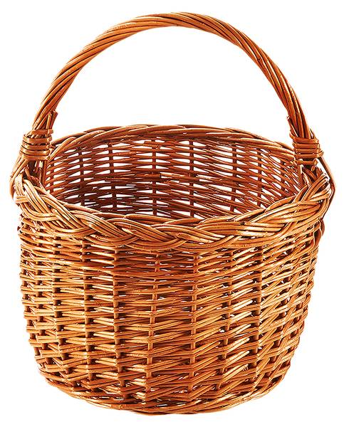 Aufbewahrungskorb BASKCIRCLE Braun - Naturfaser - 33 x 23 x 33 cm