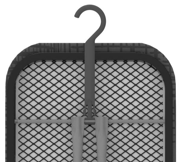 Strijkplank met stoom Tempo grijs - roestvrij staal - 30 x 88 x 30 cm