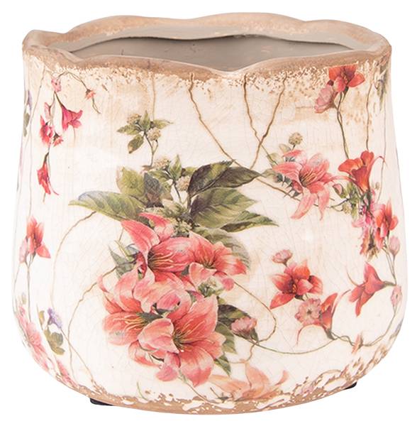 Blumentopf Beatricesi Pink - Keramik - 13 x 11 x 13 cm