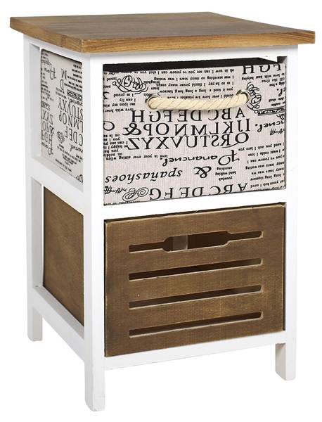 Wandregal WOODHAVEN24M Braun - Holzwerkstoff - 30 x 45 x 30 cm