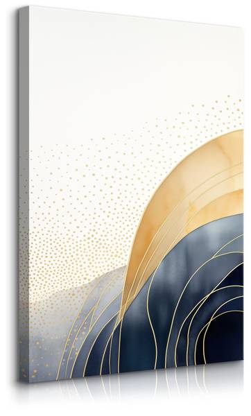 Leinwandbild ABSTRAKTION Ornamente Boho 40 x 50 x 50 cm