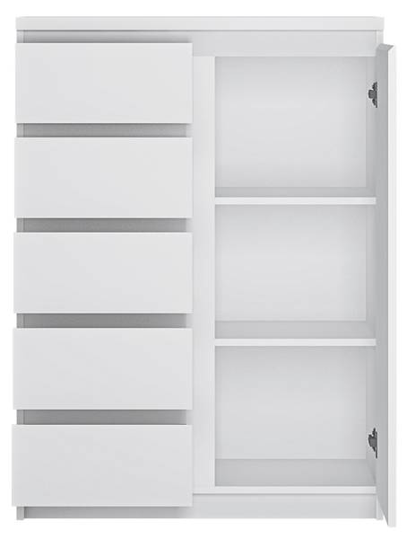 Jugendzimmer-Set FORTALEZA-17 6er-Set Weiß - Holzwerkstoff - 485 x 200 x 206 cm