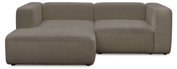 3-Sitzer Modulares Ecksofa Cubo Braun