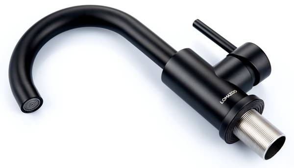 Waschtischarmatur Mischbatterie Styx Schwarz