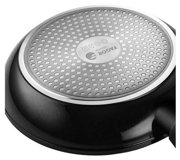 Topfset Bateria Vivant Schwarz - Metall - 50 x 38 x 13 cm