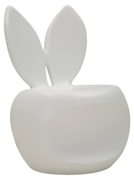 Sessel  Bunny Weiß - Kunststoff - 55 x 79 x 57 cm
