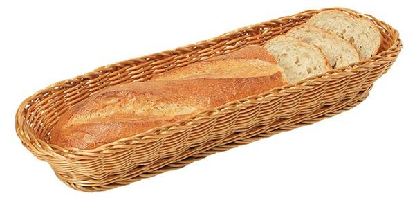 Brotkorb 17848 Braun - Kunststoff - 41 x 7 x 16 cm