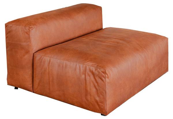 Sessel MIA Braun - Webstoff - Polypropylen - Vinyl - 120 x 72 x 120 cm