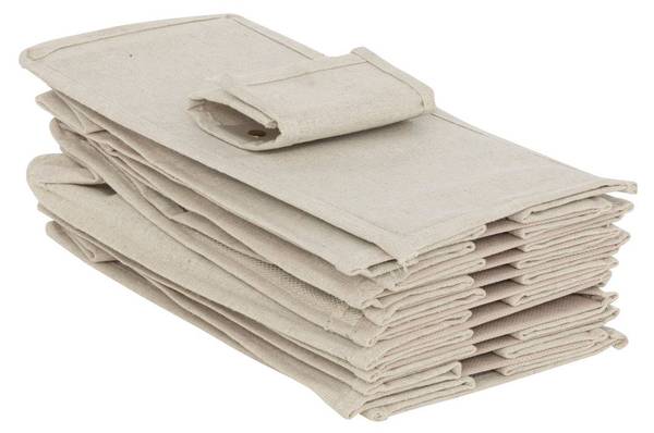 Schuhaufbewahrung GROOMY Beige - Papier - 15 x 128 x 29 cm