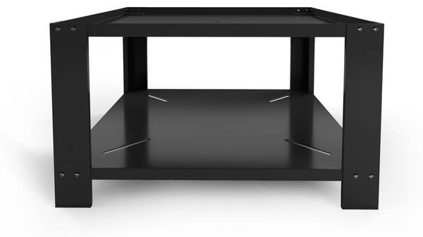Waschmaschinen Untergestell Ecoslim Schwarz - Metall - 63 x 31 x 54 cm