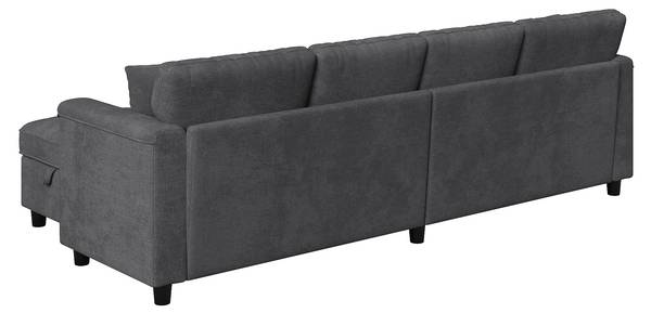 Ecksofa LADECHAN647 Ⅳ Grau