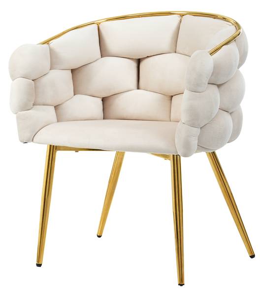Esszimmerstühle | E - I - 20 Beige - Textil - 45 x 80 x 70 cm