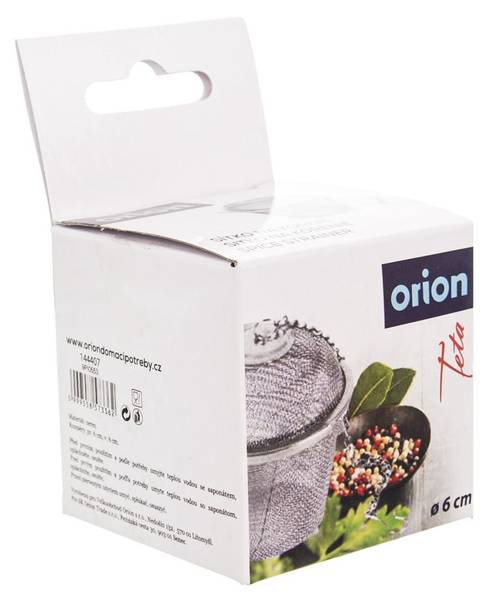 Gewürzsieb 144407 Silber - Edelstahl - 6 x 6 x 6 cm