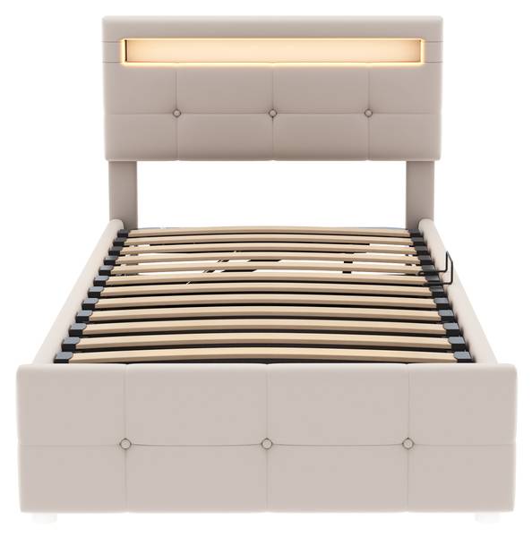Kinderbett VELVGLOW Ⅰ Beige