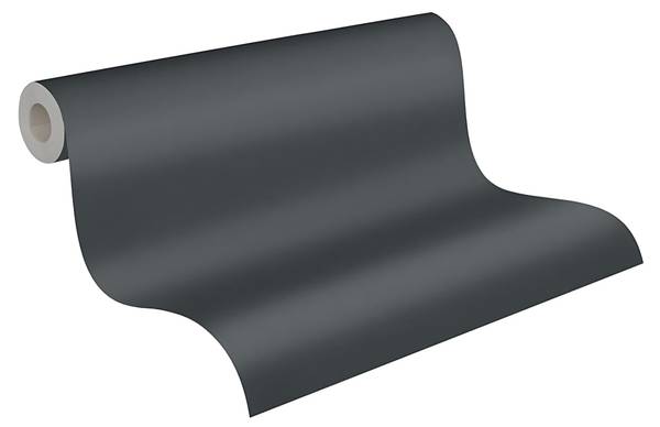 Vliestapete 377483-GU Schwarz - Kunststoff - 53 x 1 x 1005 cm