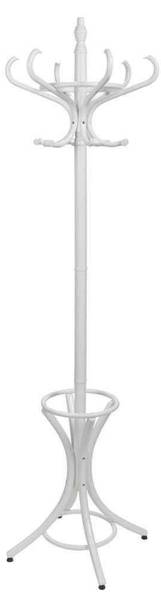 Standgarderobenständer 5096667356 Weiß - Holz teilmassiv - 53 x 187 x 39 cm