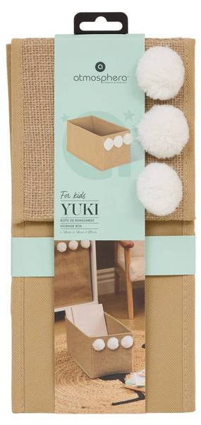 Aufbewahrungsbox YUKI Beige