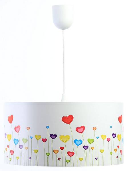 Hängeleuchte Foto Hearts Kunststoff - 40 x 20 x 92 cm