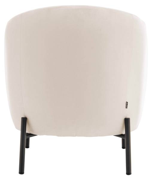Relaxsessel Jude Beige - Cremeweiß