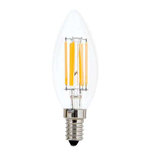 LED Kerze E14 Durchsichtig