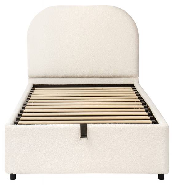 Lit d’enfant Zoom Ⅰ Beige - Bois manufacturé - 98 x 100 x 213 cm