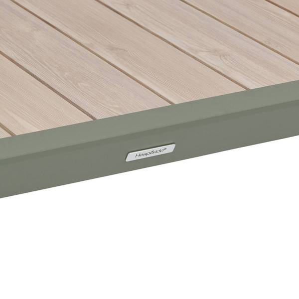 Gartentisch EVASION Beige - Metall - 80 x 75 x 169 cm