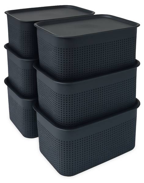 Aufbewahrungsbox mit Deckel 6er Set kaufen