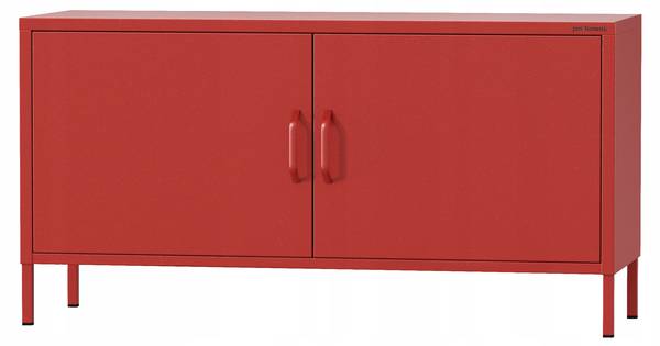 TV Schrank Rosa Rot