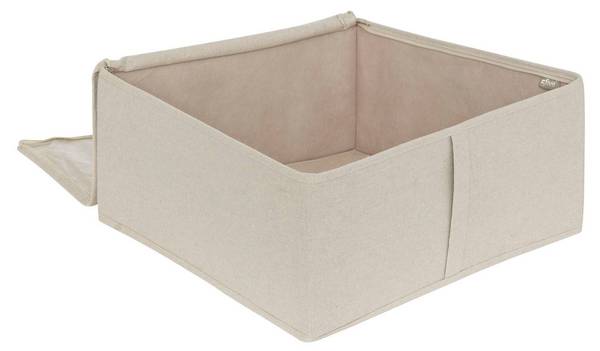 Aufbewahrungshülle GROOMY Beige - Papier - 20 x 44 x 45 cm