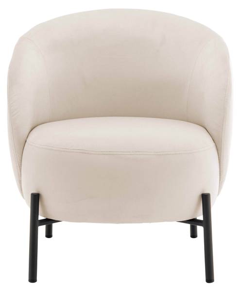 Relaxsessel Jude Beige - Cremeweiß