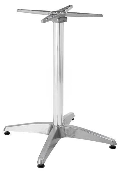Tischplatte Derby Grau - Metall - 65 x 72 x 5 cm