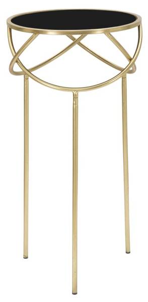 Beistelltisch Ring up Gold - Metall - 40 x 80 x 40 cm