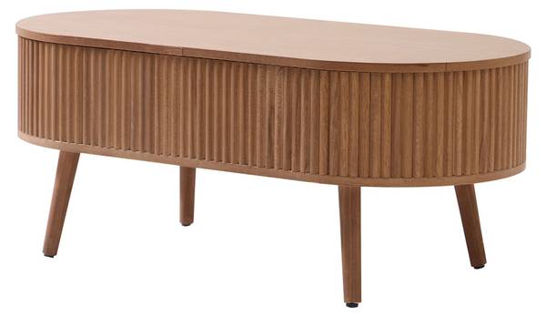 Couchtisch LOTTA Braun - Massivholz - 100 x 41 x 48 cm